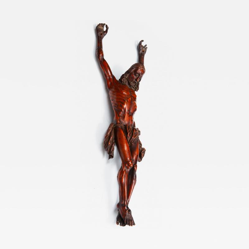 Fine Carved Boxwood 17th Century Jansenist Corpus Christi