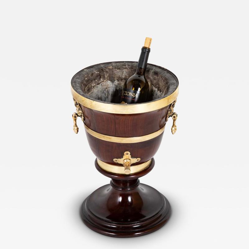 Fine English George III Mahogany Cistern