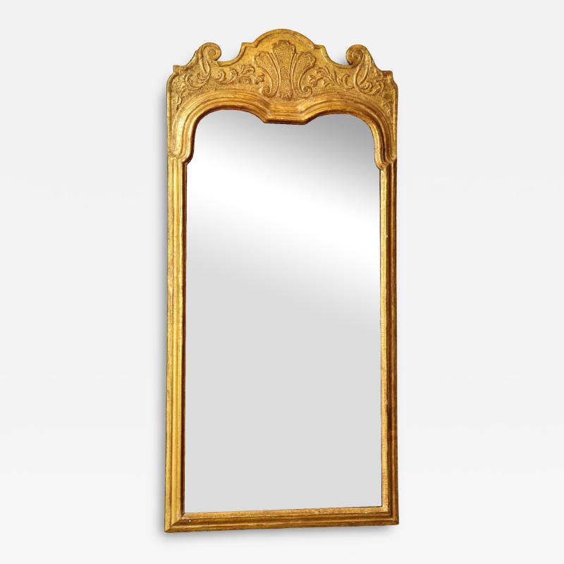 Fine George I Carved Gesso and Giltwood Mirror