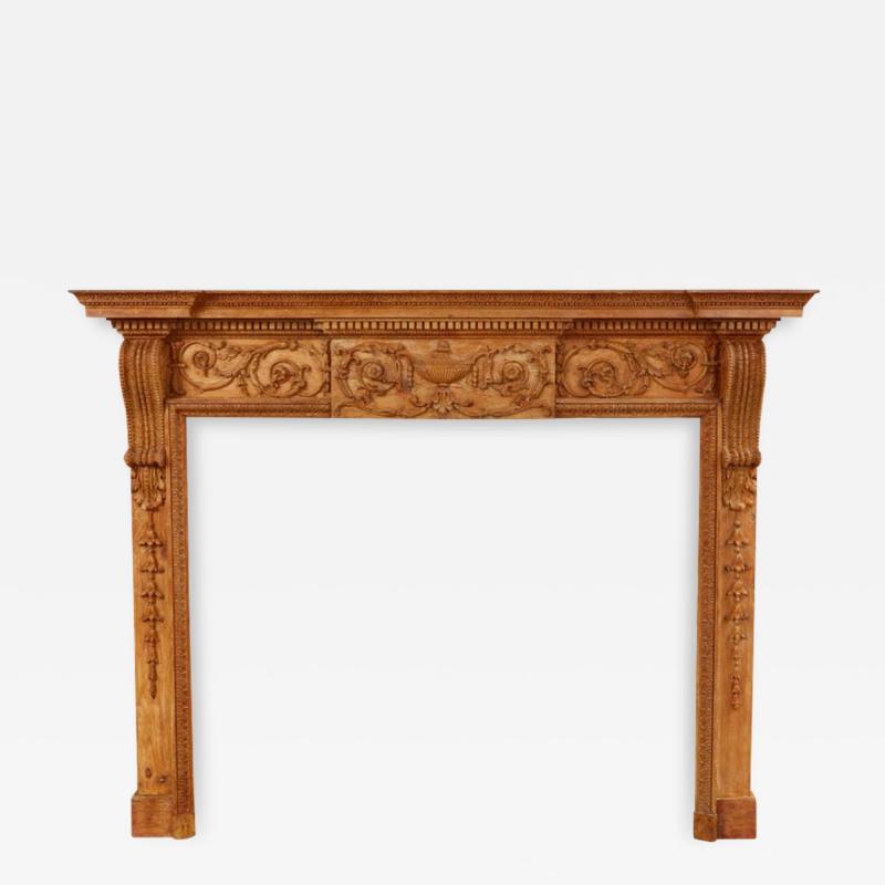 Fine Georgian Carved Chimneypiece