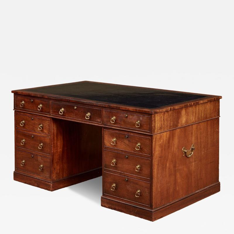 Fine Nine Drawer Partners Desk