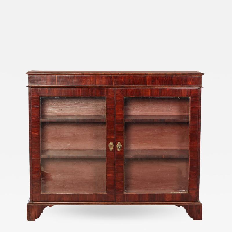 Fine Nord Italian 18th Century Parquetry Bookcase