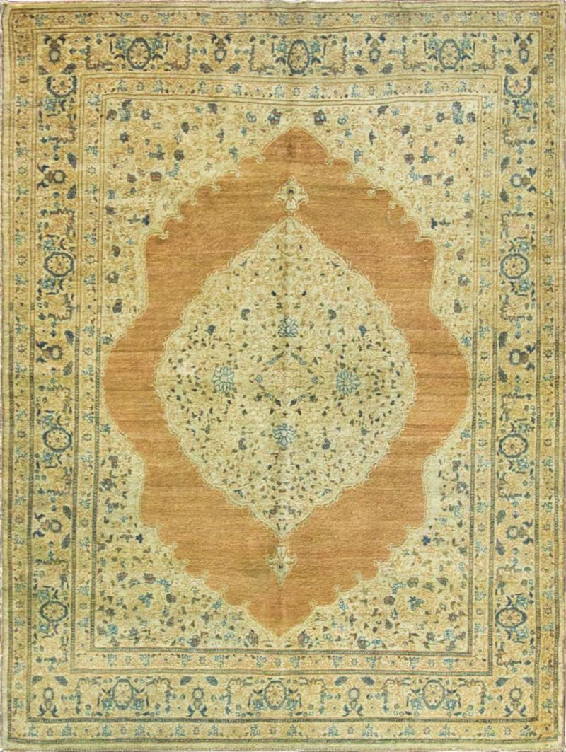 Fine Persian Tabriz Hajji Jalili Rug