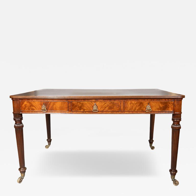 Fine Regency Mahogany Writing Table