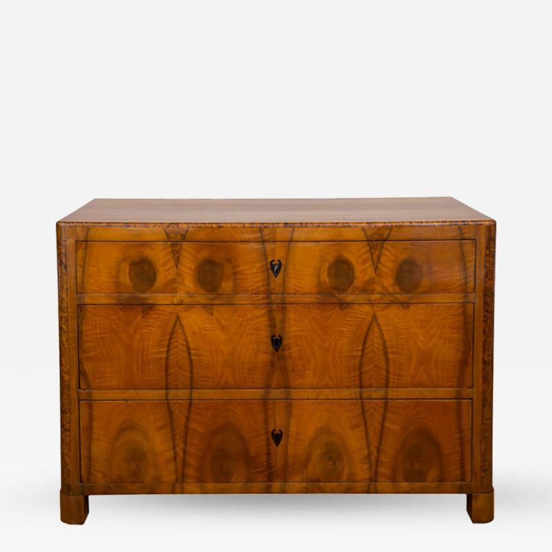 Fine Walnut Biedermeier Chest