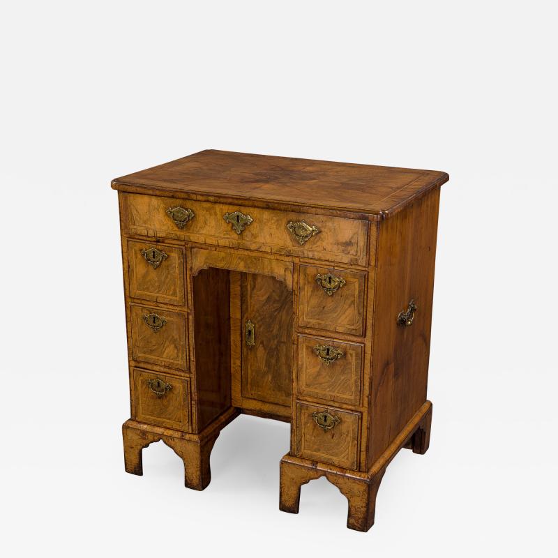 Fine and Important George I Walnut Kneehole Desk