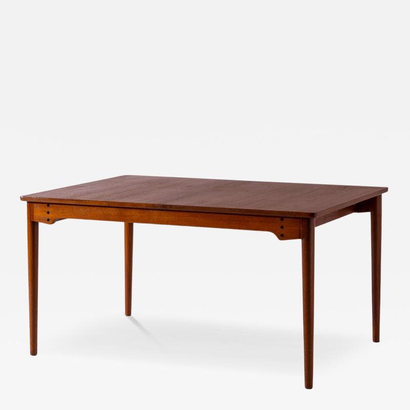 Finn Juhl Finn Juhl Model B065 teak extendable dining table for Bovirke Denmark 1950s