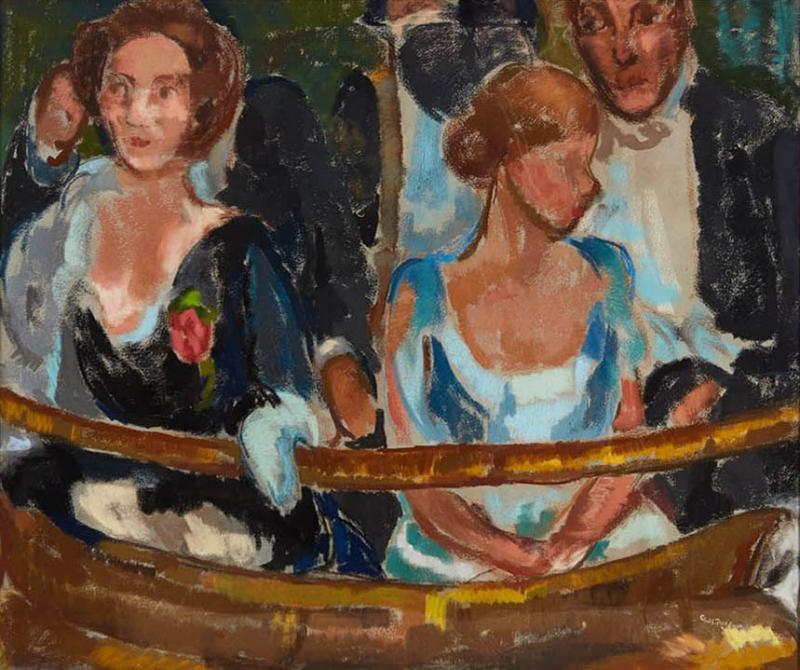 First Night at the Opera by Ethel Louise Paddock