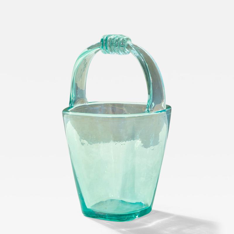 Flavio Poli Flavio Poli for Seguso Vetri dArte Murano Glass Vase 1940