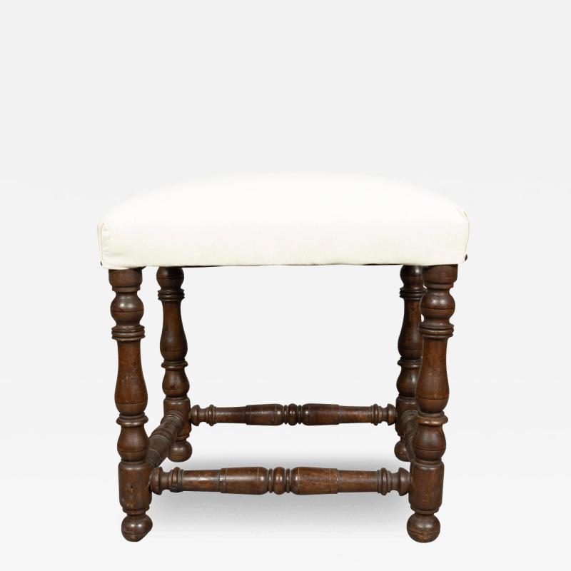 Flemish Baroque Walnut Bench