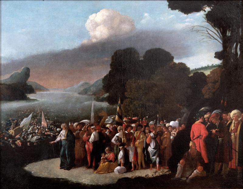 Flemish School Pharaoh s Army Engulfed by the Red Sea