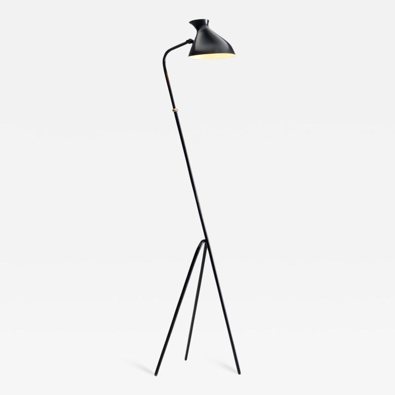 Floor Lamp by HW Armatur Sweden 1950s