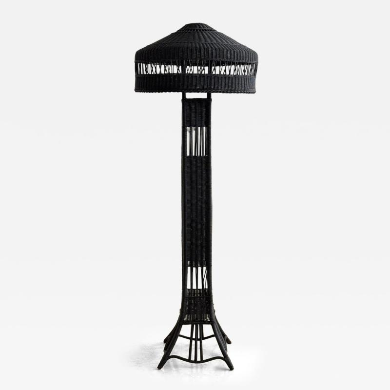 Floor lamp probably produced in Austria circa 1900