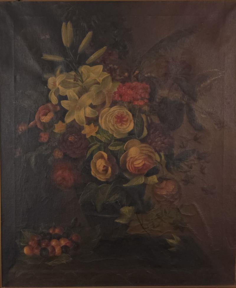 Floral Still Life France circa 1880