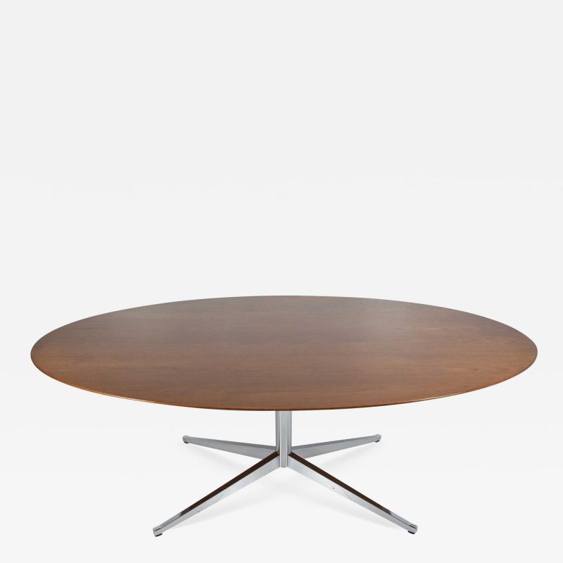 Florence Knoll Florence Knoll Teak Oval Table