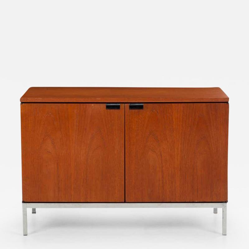 Florence Knoll Florence Knoll Two Door Cabinet in Teak Wood