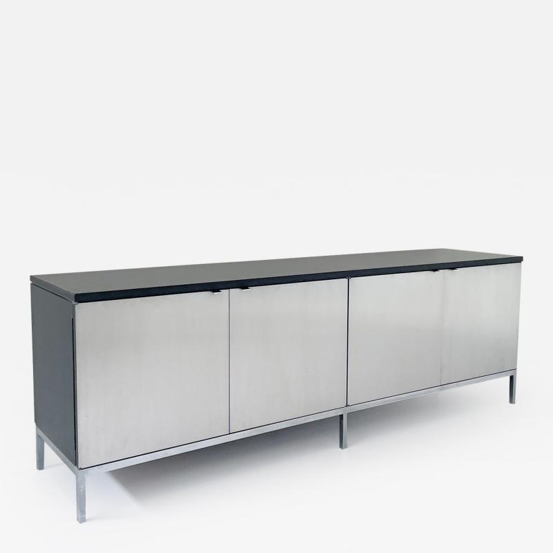 Florence Knoll Mid Century Modern Aluminium Sideboard by Florence Knoll