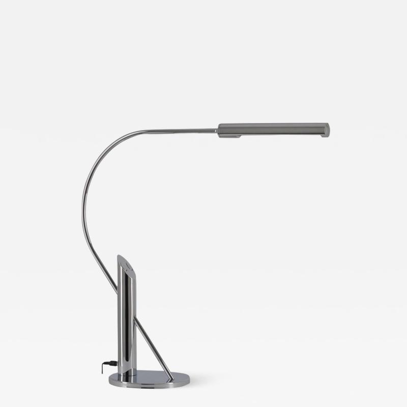 Florian Schulz Elegant Topan Chrome Table Lamp by Florian Schulz Germany