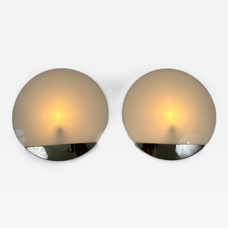 Florian Schulz Set of Two XL Sconces or Wall Lights Vega by Florian Schulz Germany 1990s