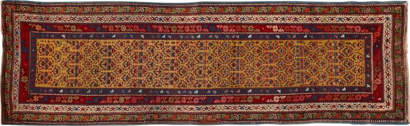 Flower motif Seychour Caucasian runner