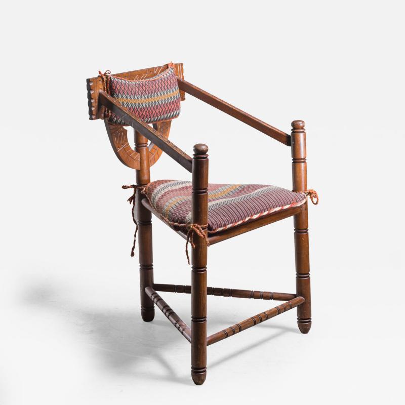 Folk art monk chair Sweden