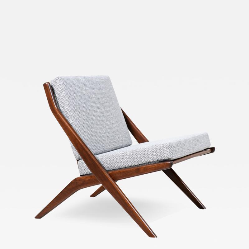 Folke Ohlsson Folke Ohlsson Scissor Sculpted Lounge Chair for Dux