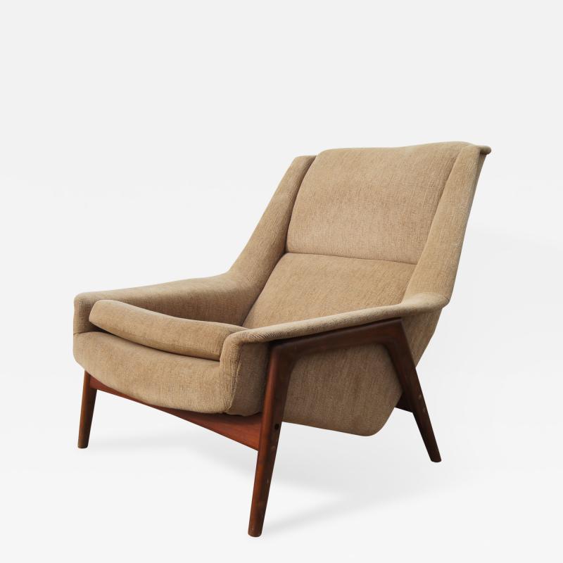 Folke Ohlsson Lounge Chair by Folke Ohlsson for Dux