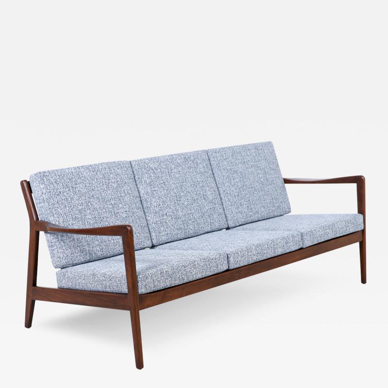 Folke Ohlsson Mid Century Modern Sculpted Sofa by Folke Ohlsson for Dux