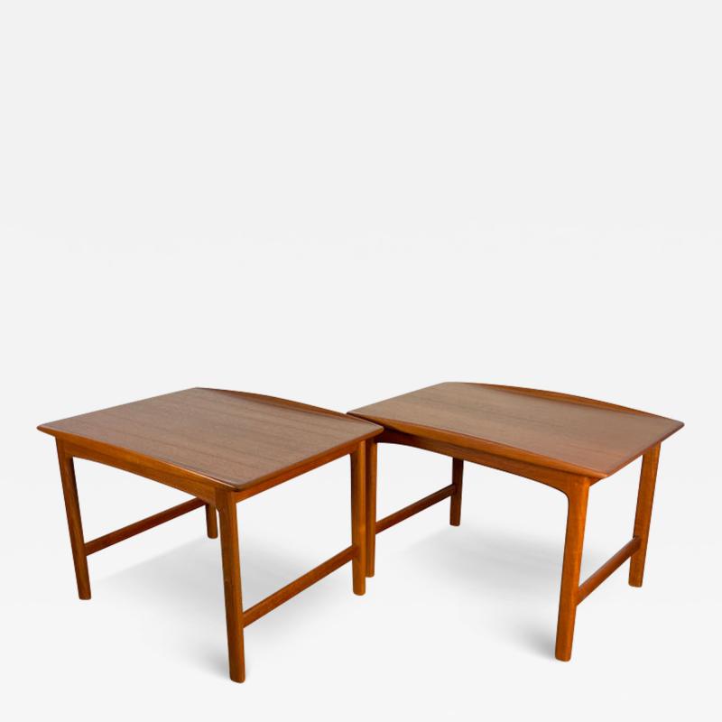 Folke Ohlsson Pair of Vintage Frisco Side Tables by Folke Ohlsson in Teak Circa 1960s