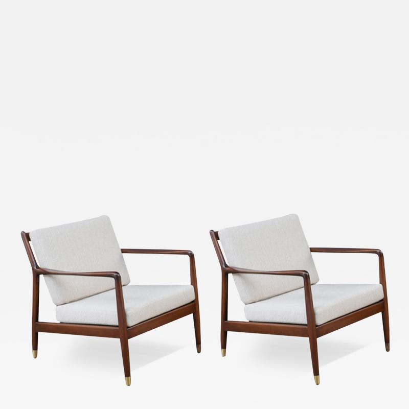 Folke Ohlsson Scandinavian Modern Lounge Chairs by Folke Ohlsson for Dux