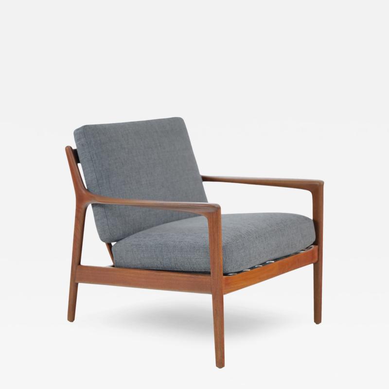 Folke Ohlsson Scandinavian Modern Teak Lounge Chair Designed by Folke Ohlsson for DUX