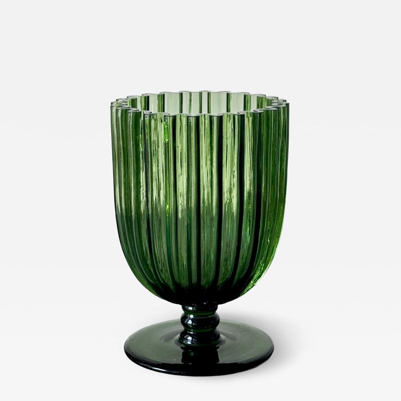 Footed vase Europe 20th century