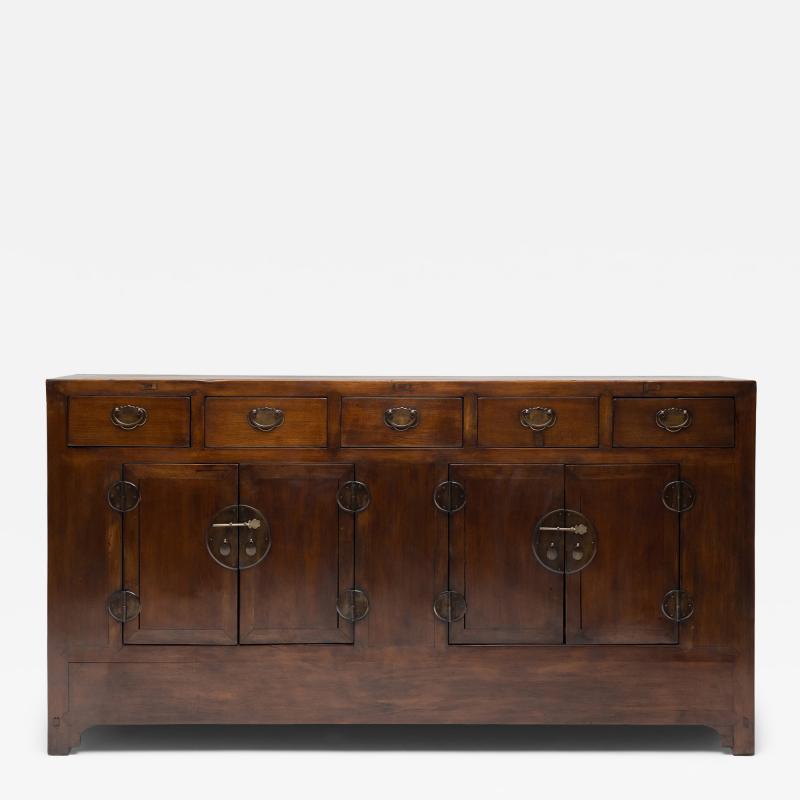 Four Door Walnut Coffer