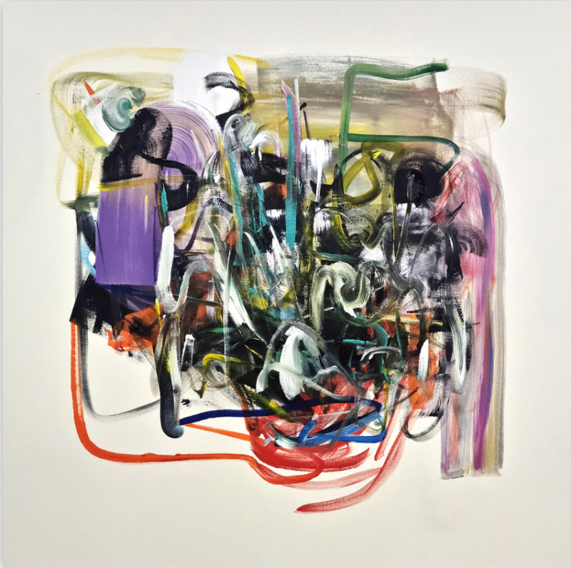 Fr d ric Prat Blanc Abstract painting 2023