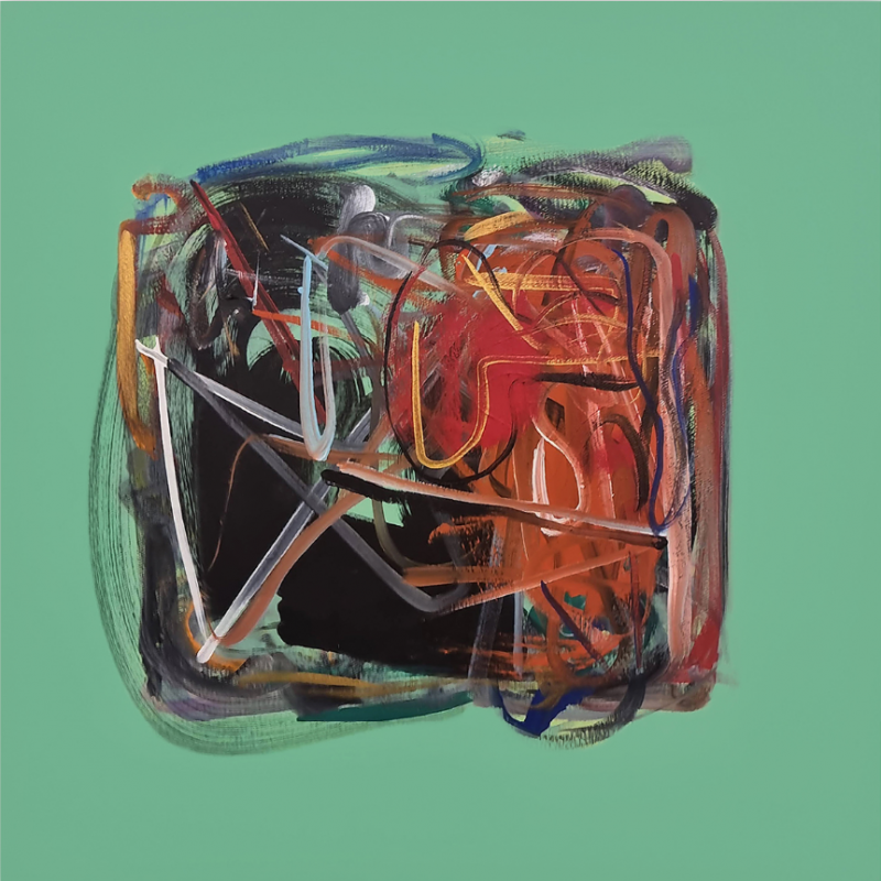 Fr d ric Prat Vert 2 Abstract painting 2024