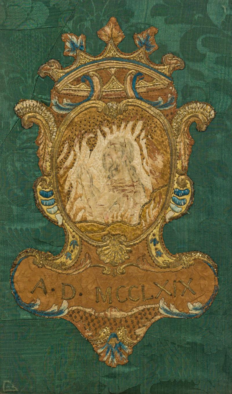 Framed Embroidered Tapestry