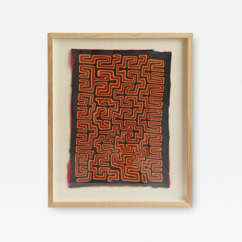 Framed Kuna Mola