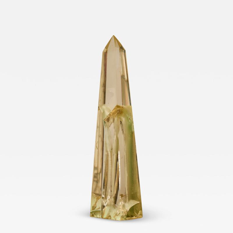 Fran ois Godebski Fractal Resin Obelisk Sculpture by Fran ois Godebski