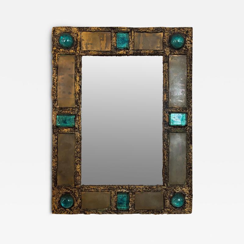 Fran ois Lembo French Mirror in the Style of Fran ois Lembo Line Vautrin