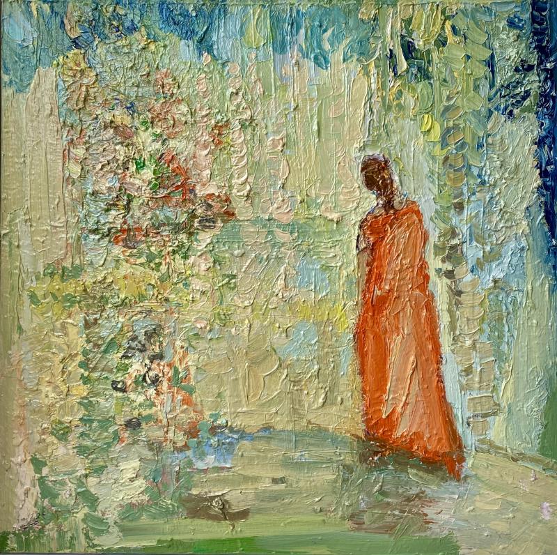 Francesca Owen Red Summer Gown