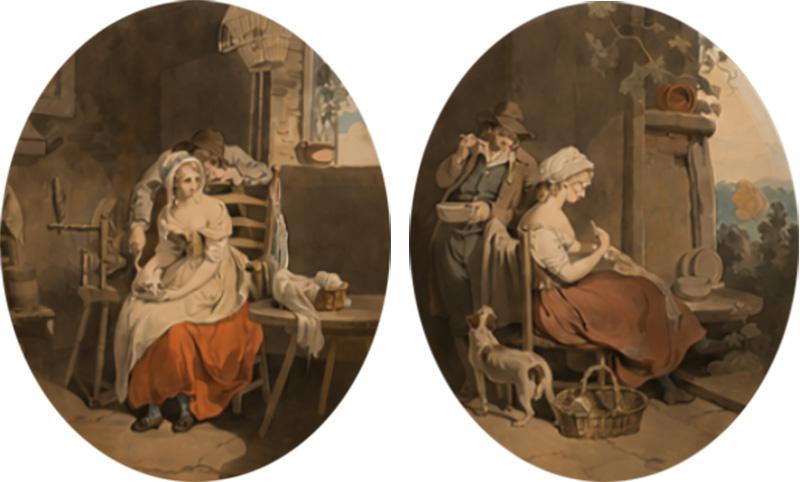 Francis Wheatley Francis Wheatley R A Industry and Idleness 1786 