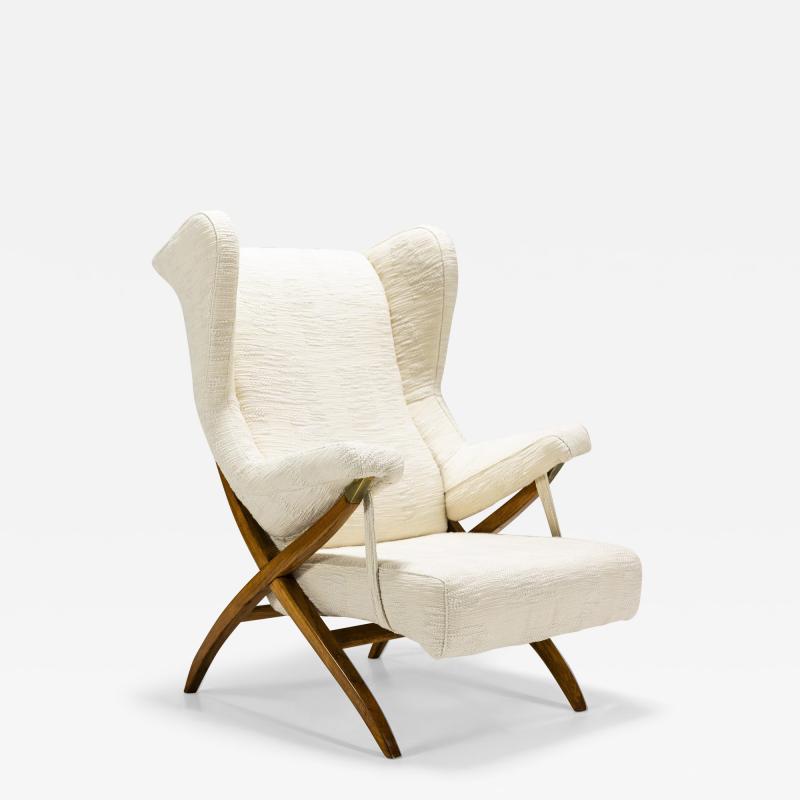 Franco Albini Franco Albini Fiorenza Lounge Chair for Arflex Italy 1952