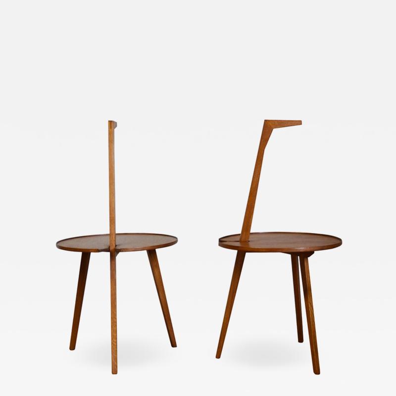 Franco Albini Paif of TN6 Cicognino tables by Franco Albini for Poggi Ist Series