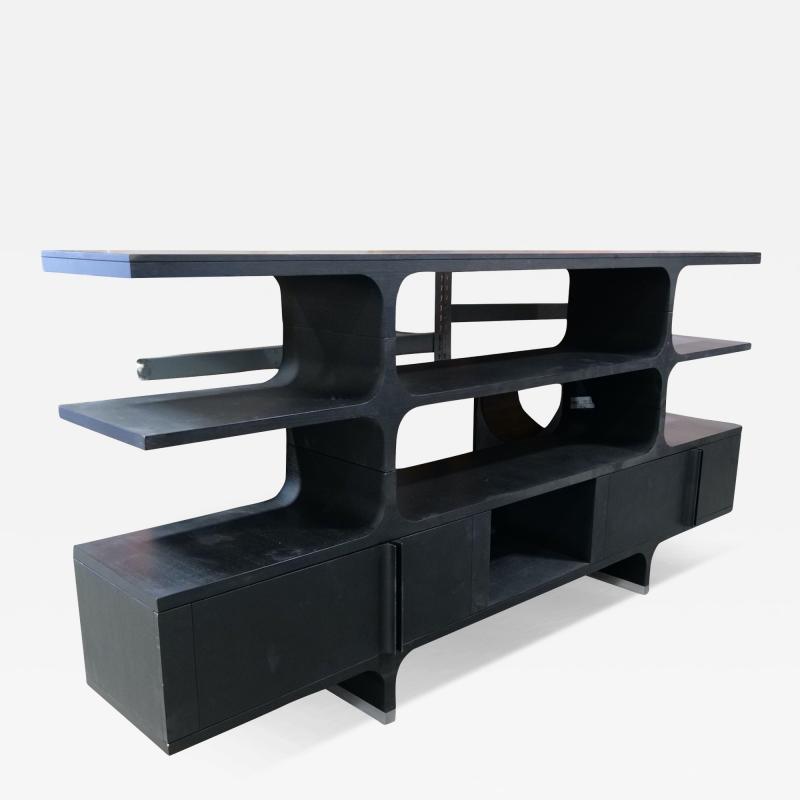 Franco Poli Mid century Italian Bookcase by Franco Poli 1970s