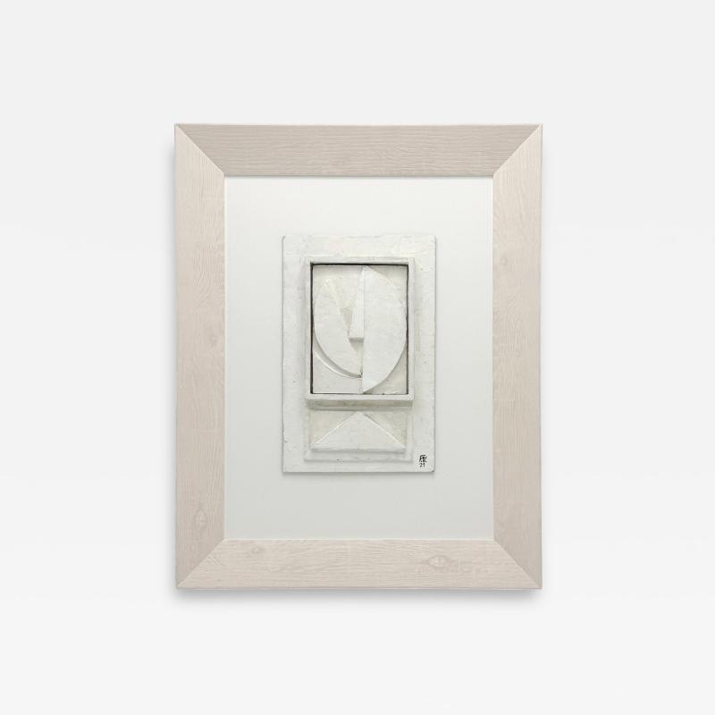 Francois Viannay Framed Mixed Media Collage by Francois Viannay