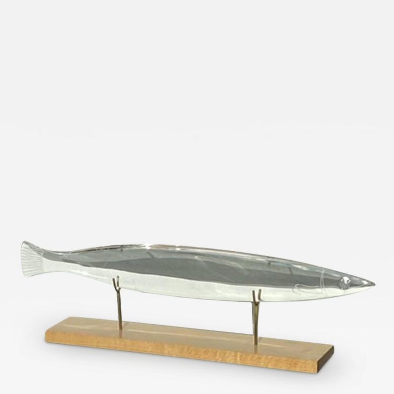 Francois Xavier Lalanne FRANCOIS XAVIER LALANNE GLASS BARRACUDA FOR BACCARAT