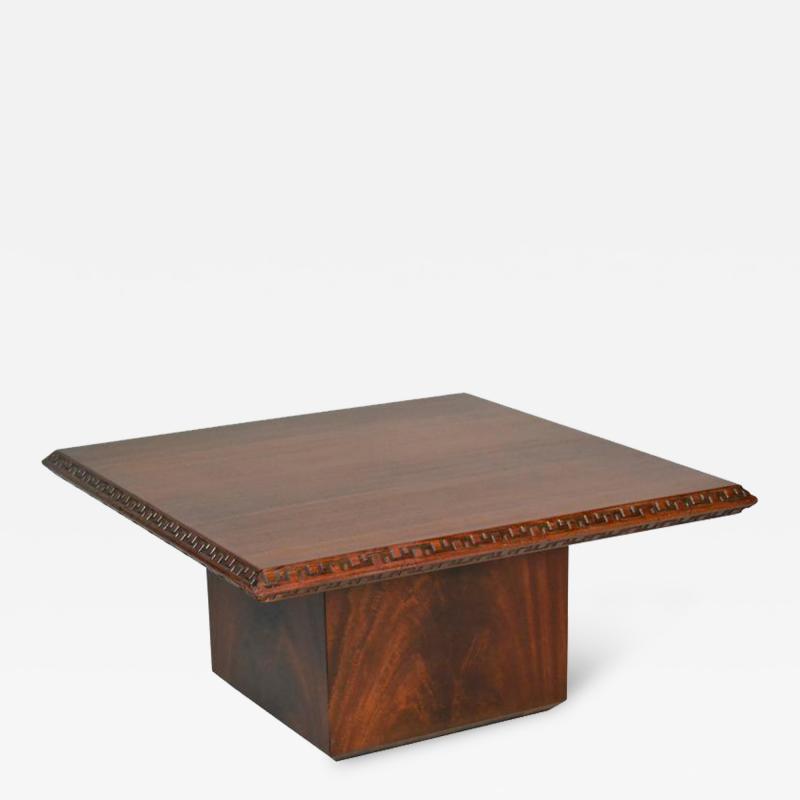 Frank Lloyd Wright End Table Frank Lloyd Wright Heritage Henredon Mahogany 1955