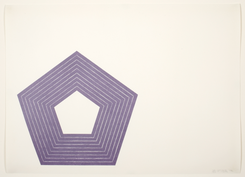 Frank Stella Charlotte Tokayer