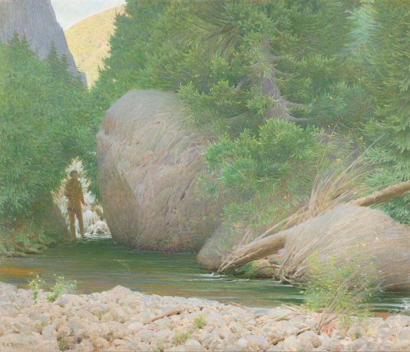 Frank Vincent DuMond Trout Rock