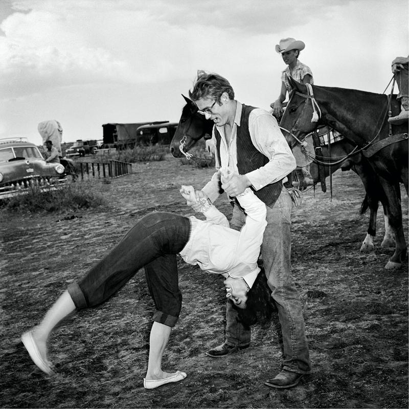 Frank Worth Elizabeth Taylor Flipping with James Dean